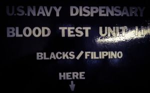 Navy Blacks/Filipinos Signage; FANHS National Archives, Seattle